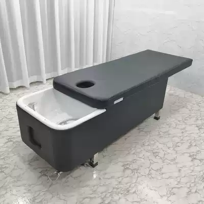 Washing bed shop hair salon special beauty salon shop Thai head massage full lying with water heater Flushing bed