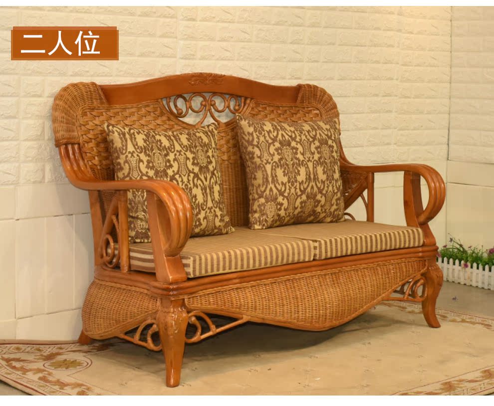 Đúng sofa mây bàn ghế mây phòng khách, phòng khách sofa sofa mây sofa mây Năm mảnh căn hộ nhỏ - Ghế sô pha ghế sofa phòng khách nhỏ