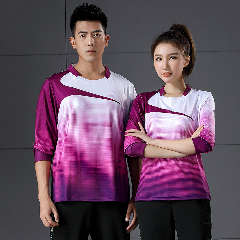 Group purchase long sleeve air volleyball suit set men's women's top training clothes winter competition suit sports appearance jersey