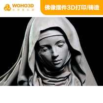 Buddha ornaments Zen Guanyin Tathagata 3d printing STL file model zbrush modeling gold silver and copper casting