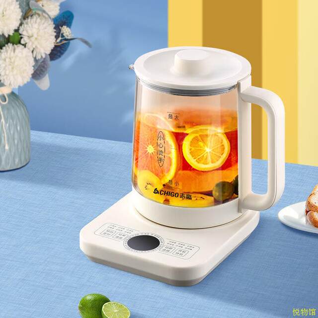 Electric Kettle, Fully Automatic Household Small Tea Kettle, Multi-Functional Large-Capacity Glass High-Temperature Resistant Health Device