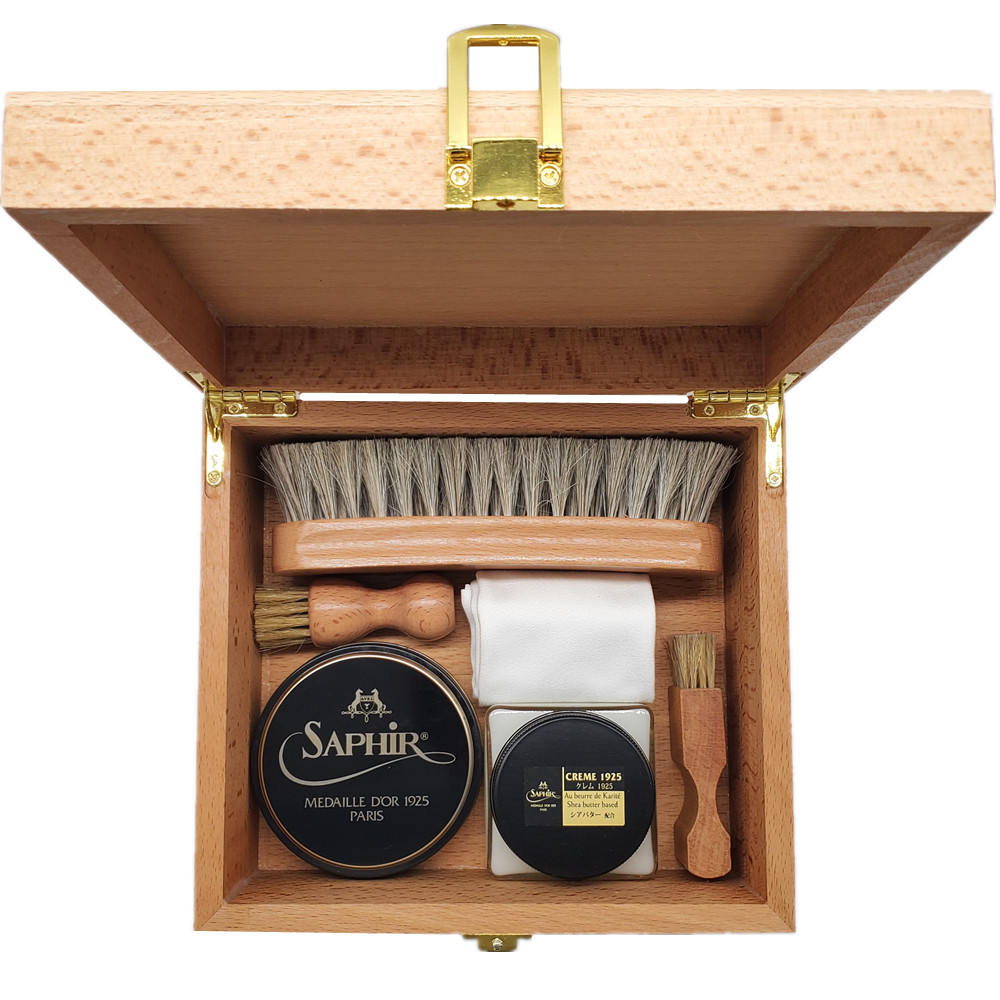 French SAPHIR Saphia color leather care cream shoe polish leather shoe care set leather shoes complementary color color care oil
