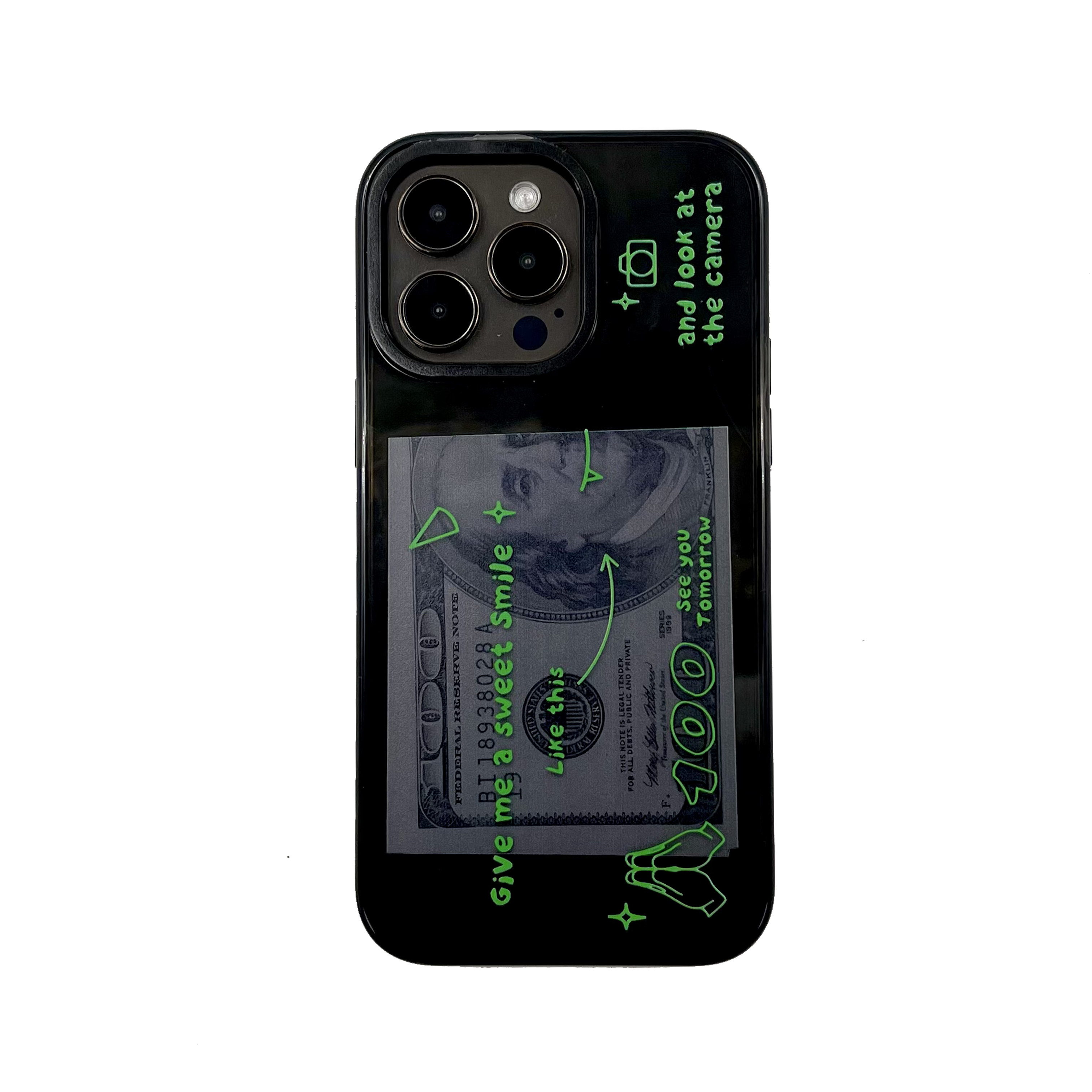 透黑美金标志17promax适用于苹果17黑框16pro艺术生16恶搞15个性15pro时尚14promax高级x防摔14pro磨砂13潮流评价-  淘宝网