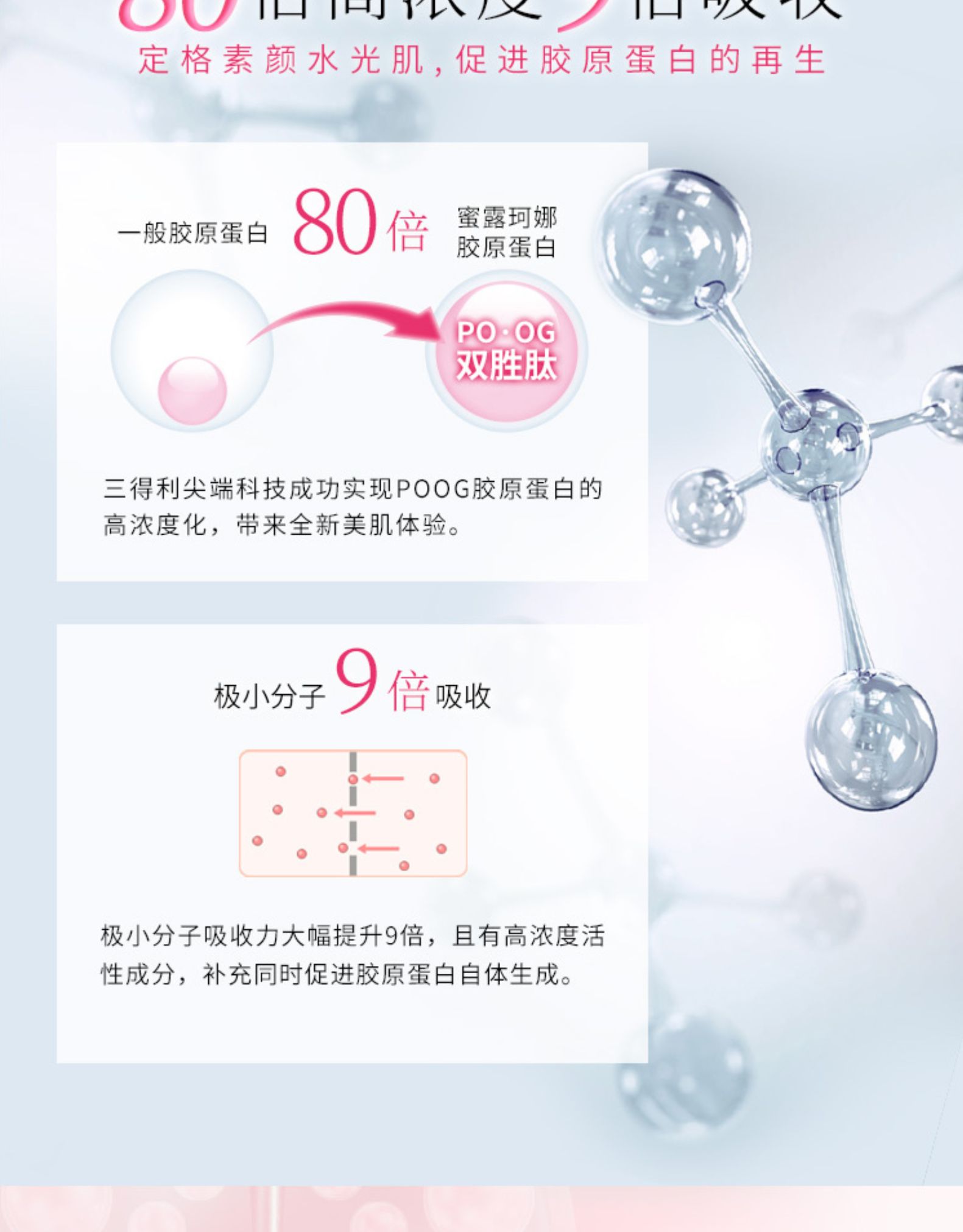 日本 三得利 蜜露珂娜 高浓度胶原蛋白水解粉 30包 图5