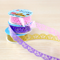 Tim Qi new product recommendation-Korean creative stationery-hollow-lace decorative tape sticker