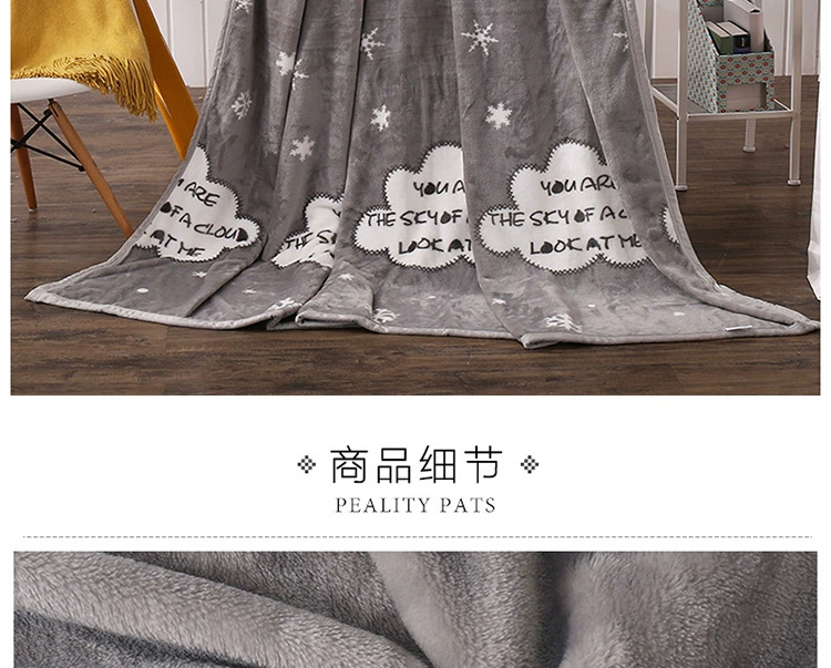 Cộng với nhung dày lông cừu san hô tấm đơn mảnh mùa đông ấm flannel sang trọng pad đơn ký túc xá 1,5m chăn