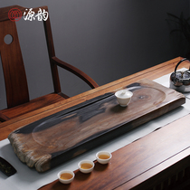 Source Rhyme Home Large Wood Fossil Tea Tray Whole Wood Fossil Tea Table Drain Tea Sea Wood Fossil Merit Tea Furniture