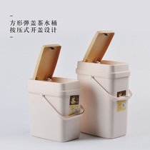 Source rhyme tea bucket with lid trash bin tea bin tea bucket tea bucket kung fu tea bucket kung fu tea bucket drainage bucket