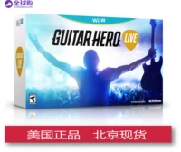 Wii Guitar Hero Phiên bản Hoa Kỳ Gói Deluxe với Guitar Guitar Hero Live - WII / WIIU kết hợp 	wii dance games