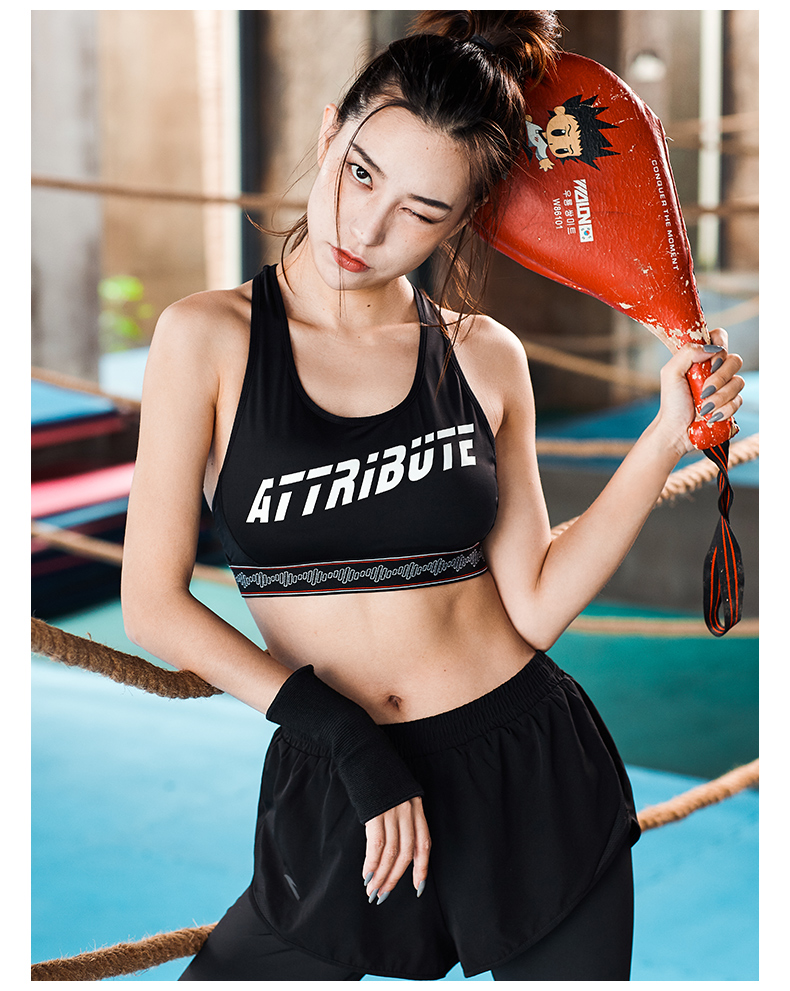 Anta trang web chính thức đồ lót thể thao nữ mùa thu 2019 mới thể thao vest thể thao chạy đồ lót thể thao - Đồ lót thể thao áo bra tập yoga