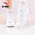 Trang web chính thức của Anta Giày nữ hàng đầu 2019 giày mới mùa thu Phiên bản Hàn Quốc của thủy triều sinh viên bình thường giày thể thao giày vải giày nữ - Plimsolls