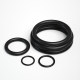 ແຫວນປະທັບຕາຢາງ o-ring o-shaped ແຫວນຢາງ nitrile oil sealing ring ທົນທານຕໍ່ນ້ໍາແລະອຸນຫະພູມສູງ gasket ສີດໍາແລະສີຂາວ