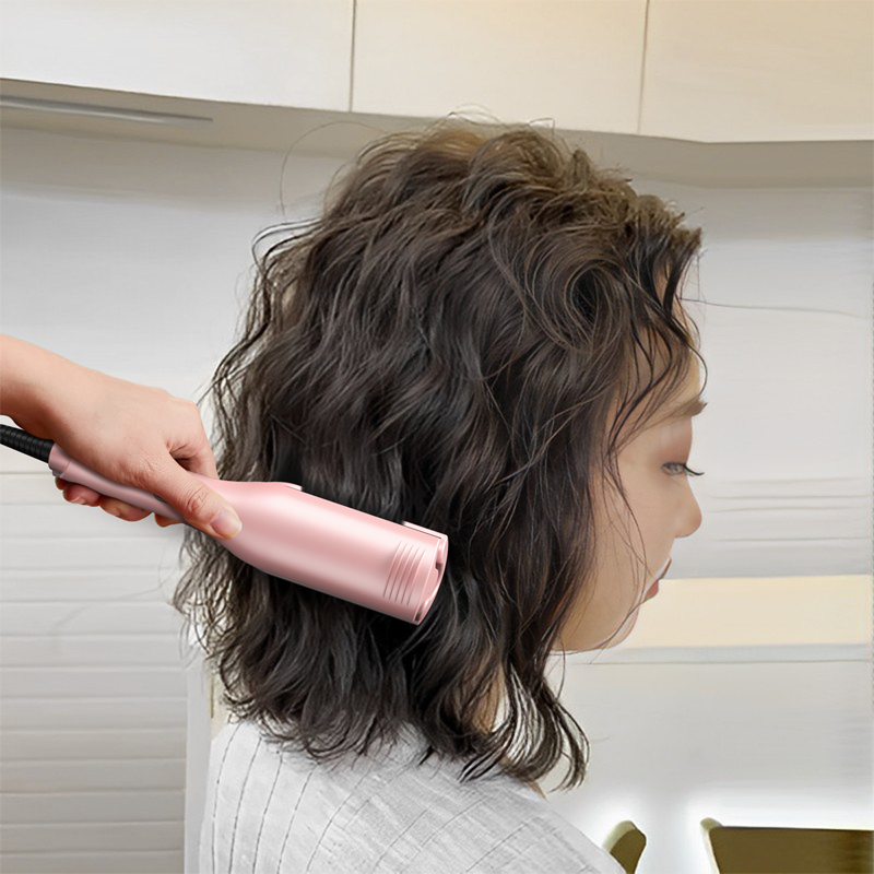 Egg roll head curling stick egg roll lazy artifact bubble face head water ripple wave splint mini small trumpet female