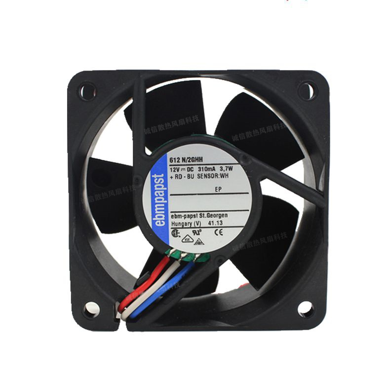 614N 39M original German ebmpapst fan 24V 6025 0 058A 6CM cooling fan