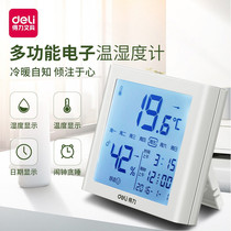 Effective 8840 backlight thermometer home indoor baby high-precision multi-function LCD electronic alarm clock 8958