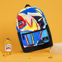 Small crowddesign Double shoulder bag Tide Cards Large Capacity Junior High School Students School Bag Women Street Trend Waterproof Travel Backpack Men