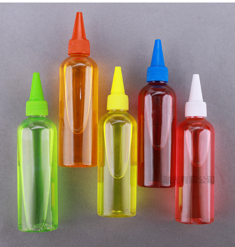 Бутылочка для спрея 50/100毫升透明尖嘴瓶包邮乳液瓶塑料瓶分装瓶药水瓶小圆瓶挤压瓶