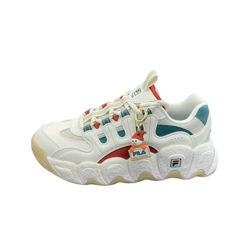 Fila Felile Daddy Shoes Men and Women Shoes Sports Sports 2024 Spring Christmas Poly Bread обувь F12W/M412101