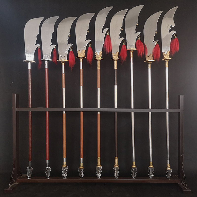 Qinglong Moon Knife Spring Autumn Grand Knife Martial Arts Practice Performance Training Guan Plums Close Knife Large Blade Cold Weapon guan Gong Do-cutter