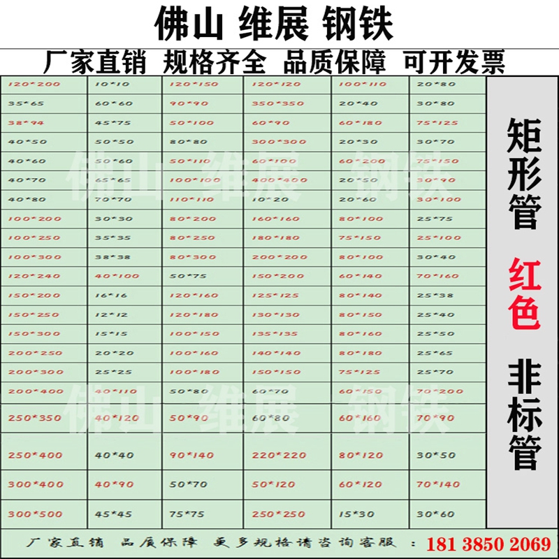 Q235 iron pipe 125 * 125250 * 250 50 * 125 60 * 180 80 * 300 large bore square pipe rectangular pipe