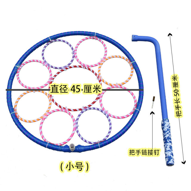 New Bubble Show Props New Bubble Show Performance Tools Unisex Large Starry Ten Rings Long Dragon Circle