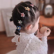 New childrens head rope does not hurt hair girl tie hair leather band cartoon flower hair accessories cute baby headgear hair rope