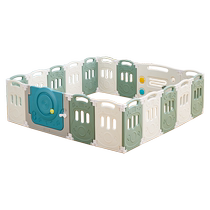 Manlong folding playpen baby guardrail baby climbing pad childrens integrated fence indoor and above ground home use