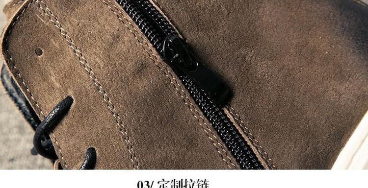 Giày cao gót nam ORP / Orbi Giày nam đế tròn mùa xuân Giày thủy triều phiên bản Hàn Quốc tăng giày cao cổ nam - Giay cao giày cao cổ nam thể thao