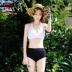 Jin Hong 8823 bikini ba điểm gợi cảm bên bờ biển Hàn Quốc kỳ nghỉ treo cổ tam giác chia tay tắm nước nóng - Bikinis bộ bơi dài tay nữ Bikinis