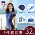 Áo tắm nữ bảo thủ Xiêm boxer 2018 mới Hàn Quốc gợi cảm ngắn tay che bụng giảm béo áo tắm mùa xuân nóng bỏng - Bộ đồ bơi One Piece áo bơi liền thân nữ Bộ đồ bơi One Piece