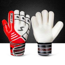 Transparent style professional thick goalkeeper gloves children adult football goalkeeper gloves gantry goalkeeper gloves