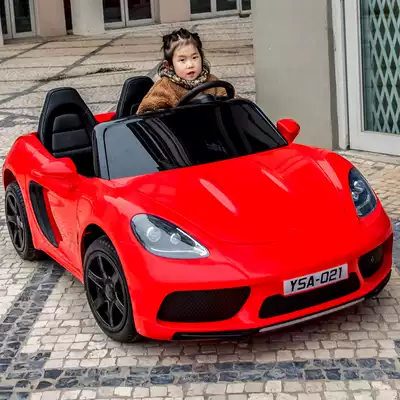 Double-seat children's electric car four 4-wheel remote control car baby car electric adult toy car oversized