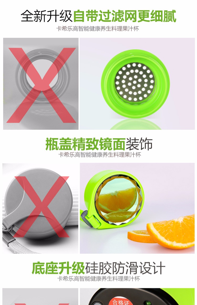 máy xay omniblend Máy ép trái cây gia dụng nhỏ trái cây điện nhỏ cốc nước ép sinh viên có thể sạc lại máy chiên nước trái cây máy xay sinh tố tefal