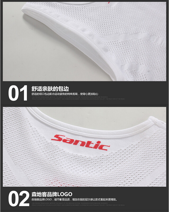 Tenue de cyclisme mixte SANTIC - Ref 2215114 Image 15