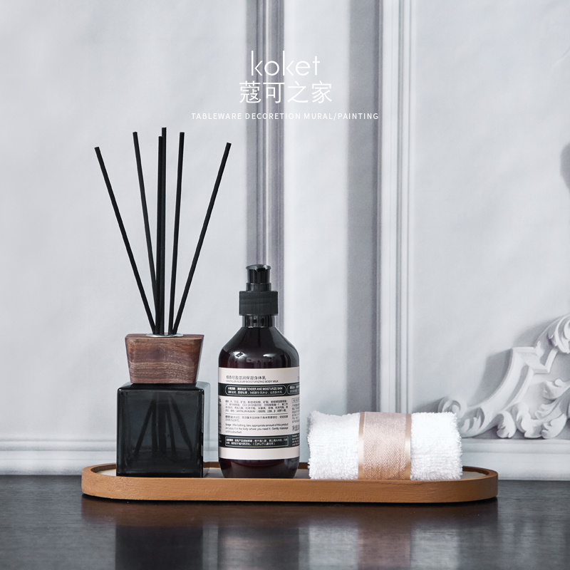 Koket Ke Nordic model room bathroom decoration set soft decoration table bottled aromatherapy combination decoration