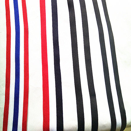 Knitted rope, woven colorful striped webbing, belts, bags, clothing, decorative belts, DIY accessories, lace belts