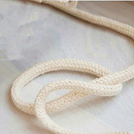 Special price all-cotton handmade rope clothing rope 8X16 hollow core rope 0 4cm-0-5cm coarse whole bundle 100 m
