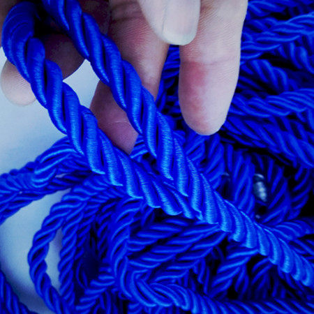 1cm thick rope triply twisted rope clothesline Rope Bundling Rope Precious Blue Trim With Rope Color Rope