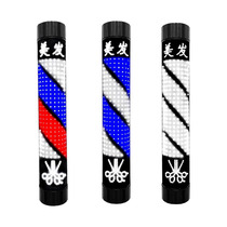 Hair turn light led lamp beads semicircular plastic wall hanging barbershop light box Outdoor waterproof wall hanging hair salon special lamp