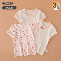 Красный, короткий рукав, 100% хлопок