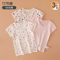 Красный, короткий рукав, 100% хлопок