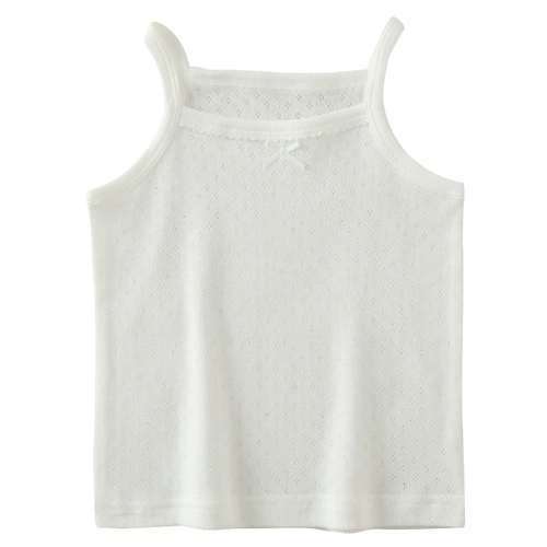 Хлопковая летняя майка без рукавов, дышащее нижнее белье