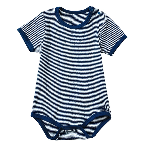 Японское детское хлопковое дышащее боди для новорожденных, короткий рукав, впитывает пот и запах
