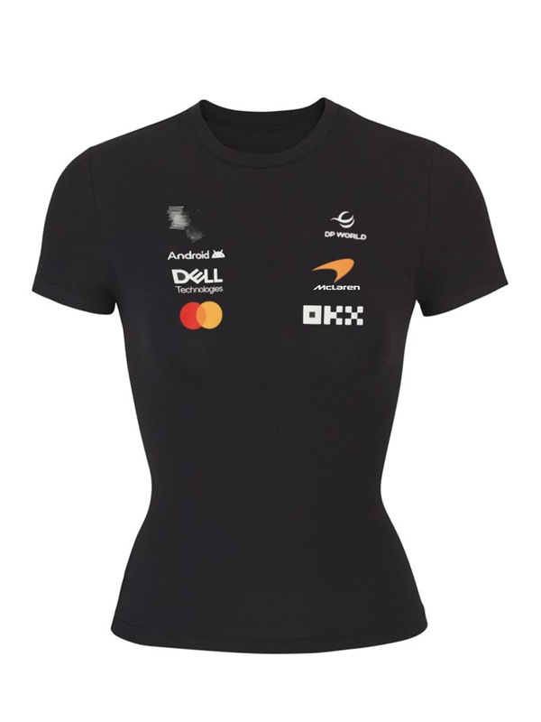 Chen Grapey F1 Mclaren Team American-Style Short-Sleeved Training Shirt for Women, Quick-Drying, Original Design LAOSHU Chen Grapey F1 Mclaren Team American-Style Short-Sleeved Training Shirt for Women, Quick-Drying, Original Design LAOSHU