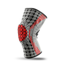 JK professional sports silicone spring anti-collision high-elastic knee pad basketball running fitness knee pad patellar ligament knee