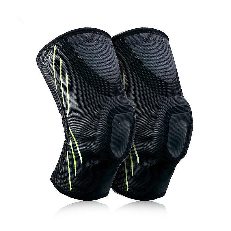 JK professional sports new knee pads fitness basketball running protection ligament knee silicone anti-collision breathable leg pads