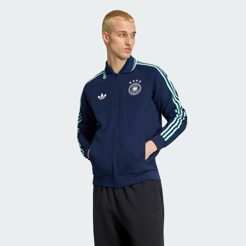 Adidas Adidas German Team Away Retro Football Casual Cultural Jacket Jz9336 Adidas Adidas German Team Away Retro Football Casual Cultural Jacket Jz9336