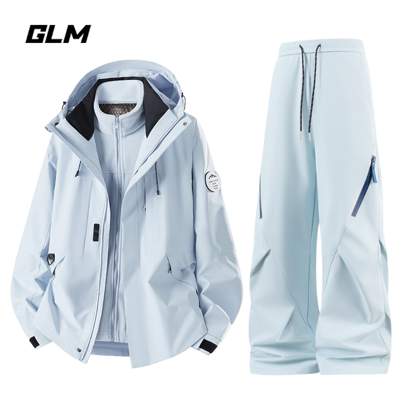 Glm Official Authentic Outdoor Three-In-One Jacket Sports Suit for Men, Summer 2026, Super Popular Outfit, Complete Set