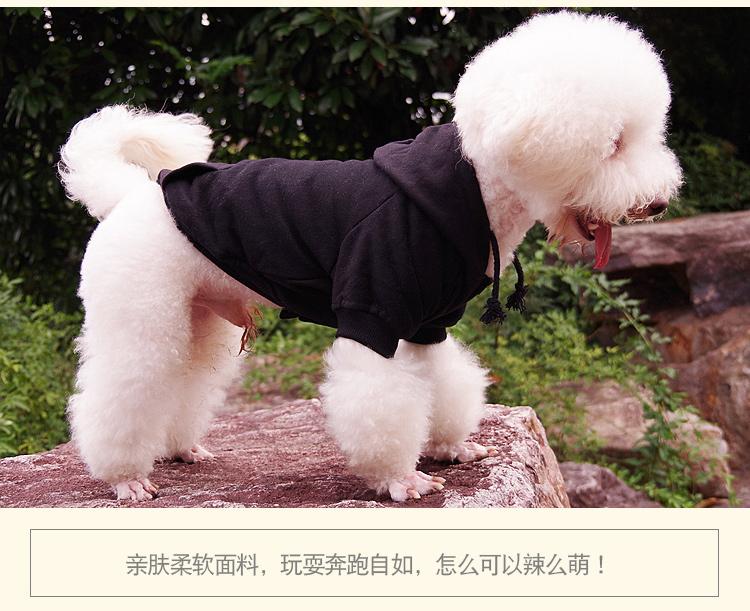 Quần áo cho chó Quần áo gấu hơn chó con chó nhỏ Chó cưng quần áo chó mùa thu quần áo mùa đông Teddy áo len - Quần áo & phụ kiện thú cưng mèo mặc áo