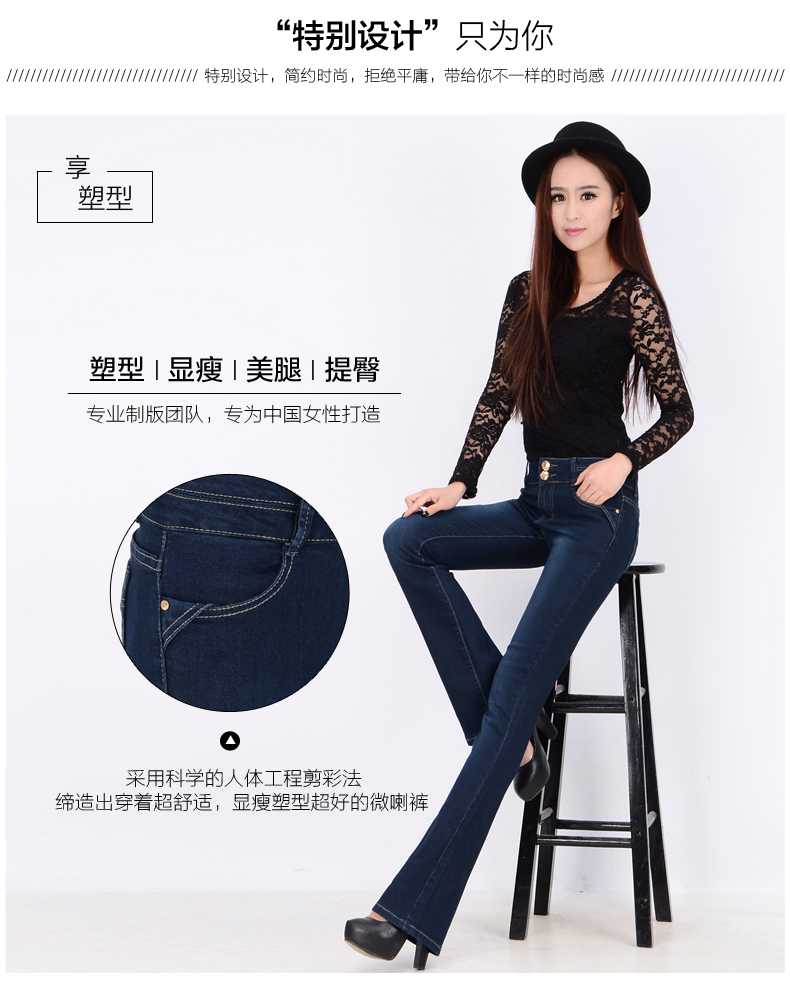 Mùa đông cộng với chất liệu nhung dày cạp cao co giãn Quần dài siêu mỏng Quần lửng ống rộng Quần lửng Quần lửng nữ thời trang nữ đẹp